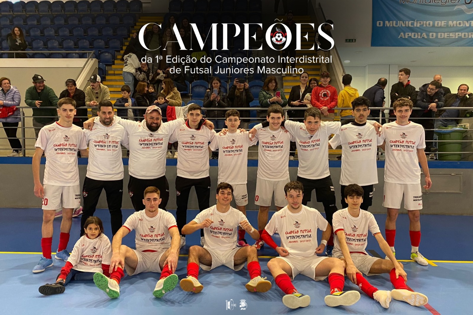 GD Vilar de Perdizes Campeão Interdistrital de Futsal Masculino de Juniores A